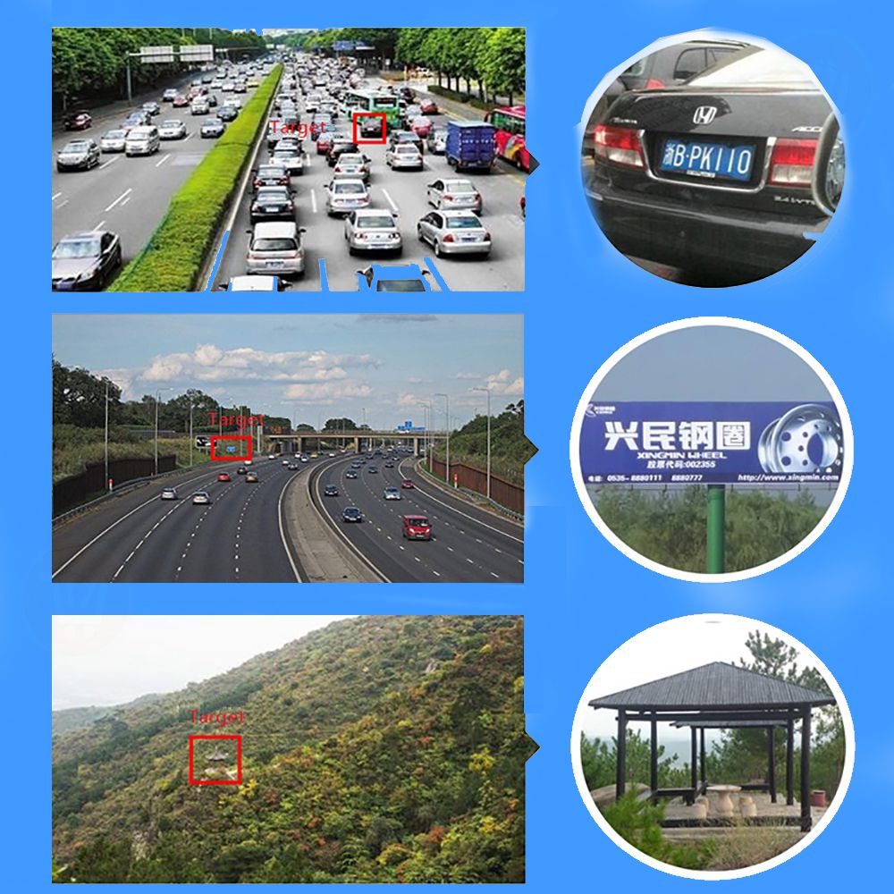 تيليسكوب تكبير لكاميرا الهاتف مع قاعدة تثبيت Telescope Zoom Phone Camerax20/x18/x12