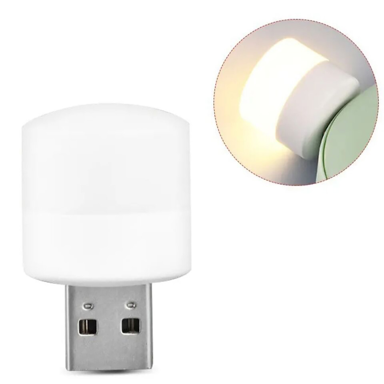 ضوء ليد صحراوي  Mini USB Night Light  USB
