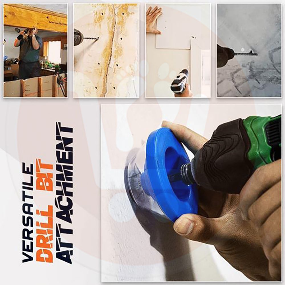 رأس دريل لتجميع الغبار بعد الحفر NO more dust on face